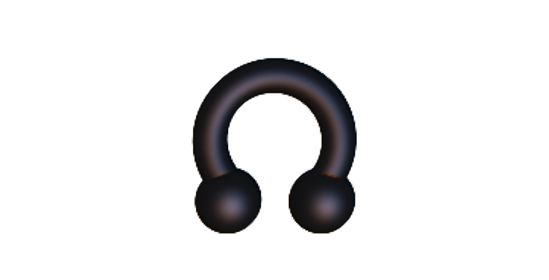 3D Object - Septum Ring